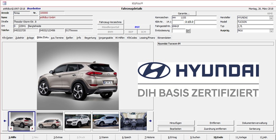 Hyundai DIH Zertifizierung